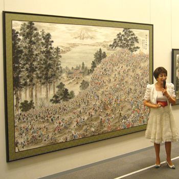 墨彩画 傅益瑶
