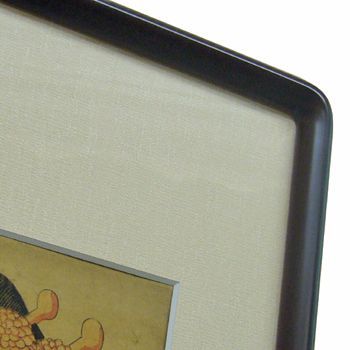 浮世絵 縦長の額縁に