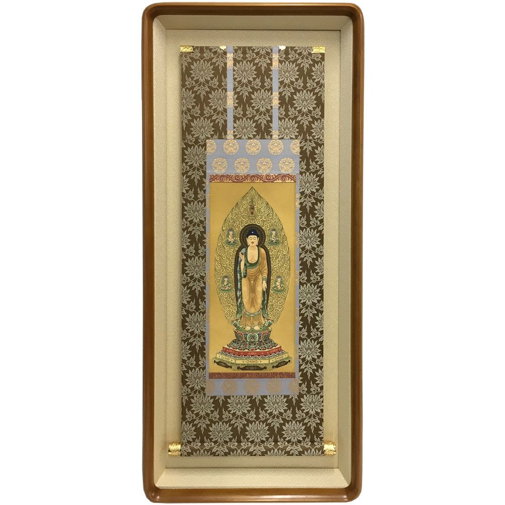仏画の掛け軸 匠和額で額装