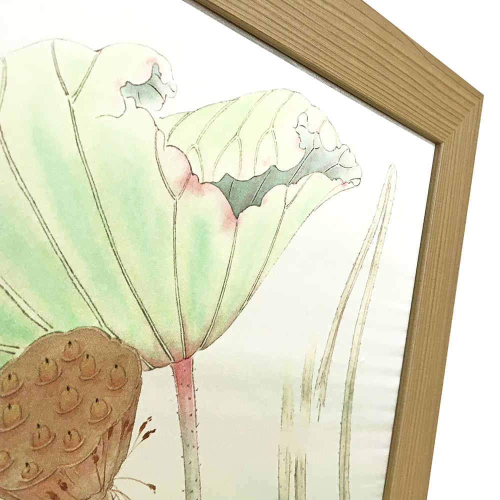 蓮の花のスカーフ