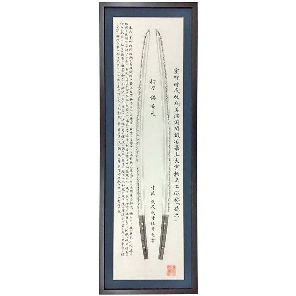 日本刀の絵付き解説
