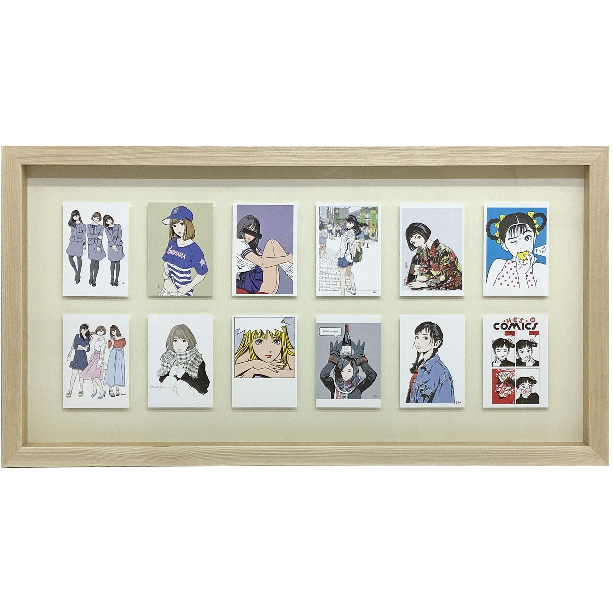 江口寿史展 ポストカード