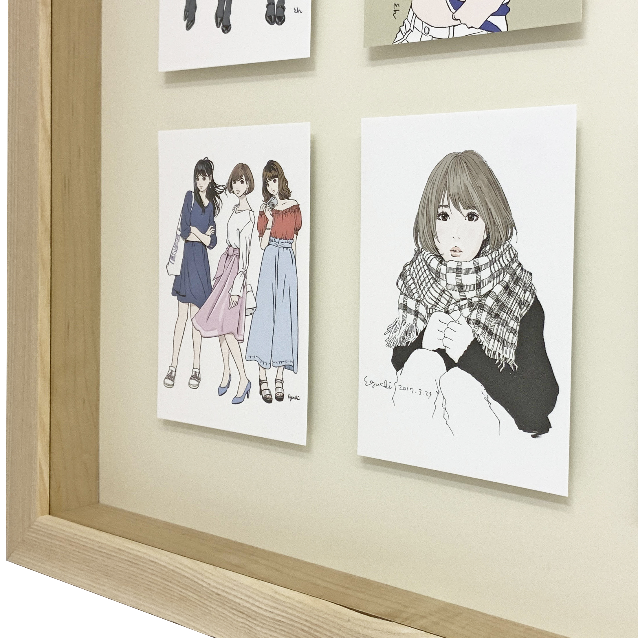 江口寿史展 ポストカード