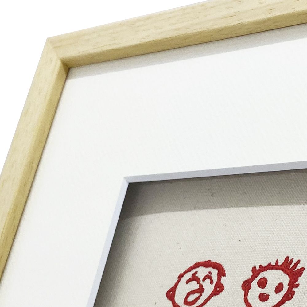 似顔絵刺繍 倉敷帆布