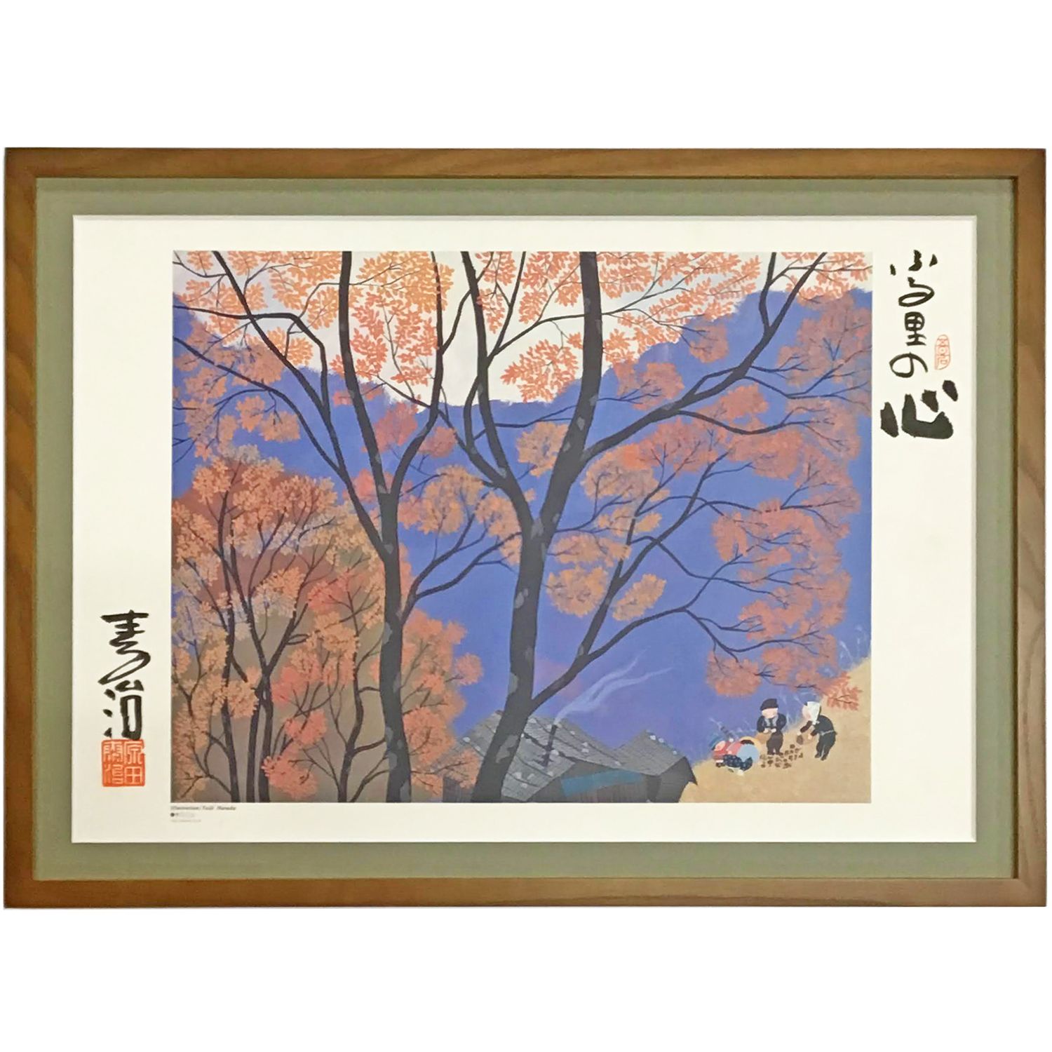 原田泰治ポスター