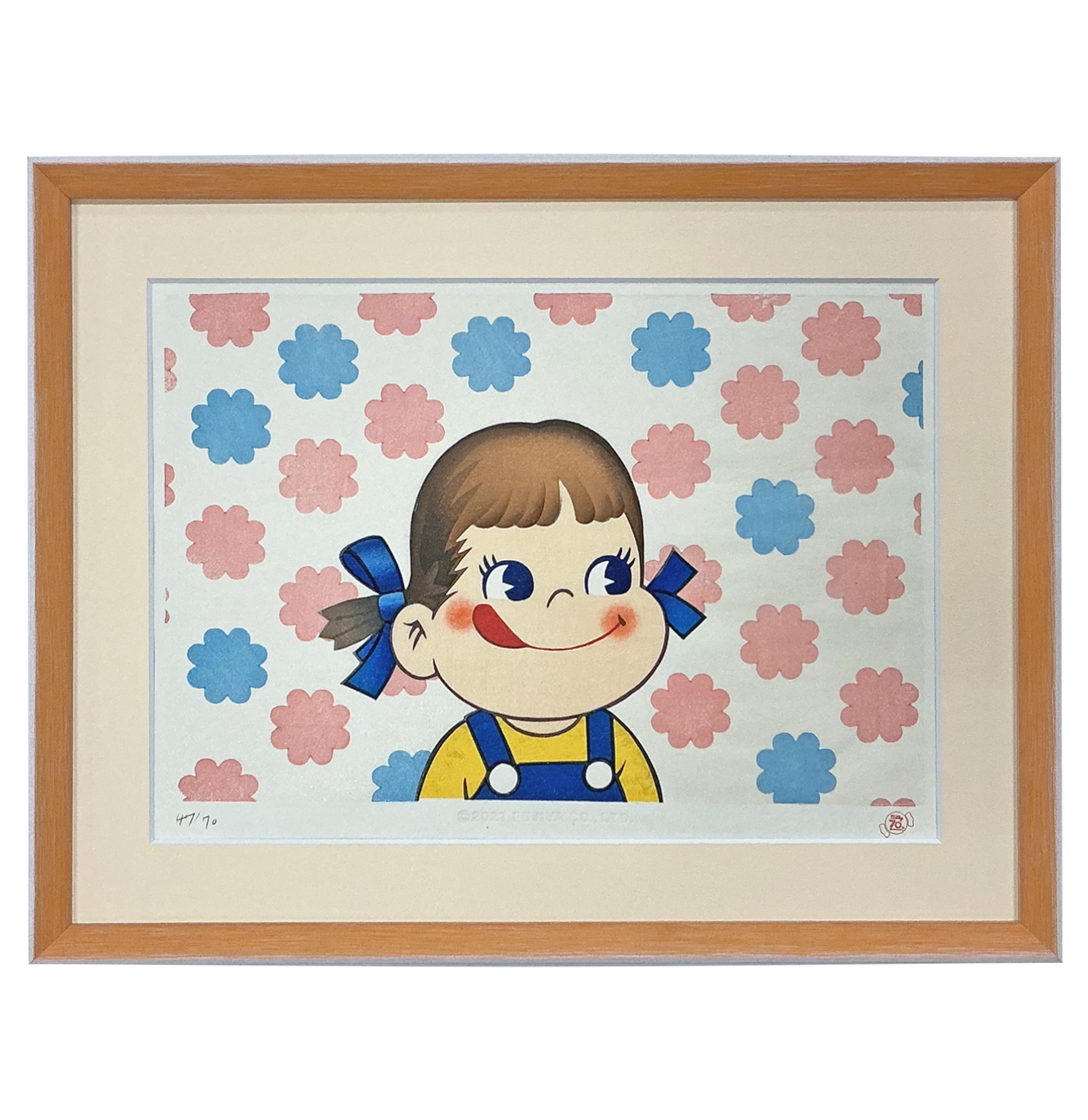 ペコちゃんの浮世絵