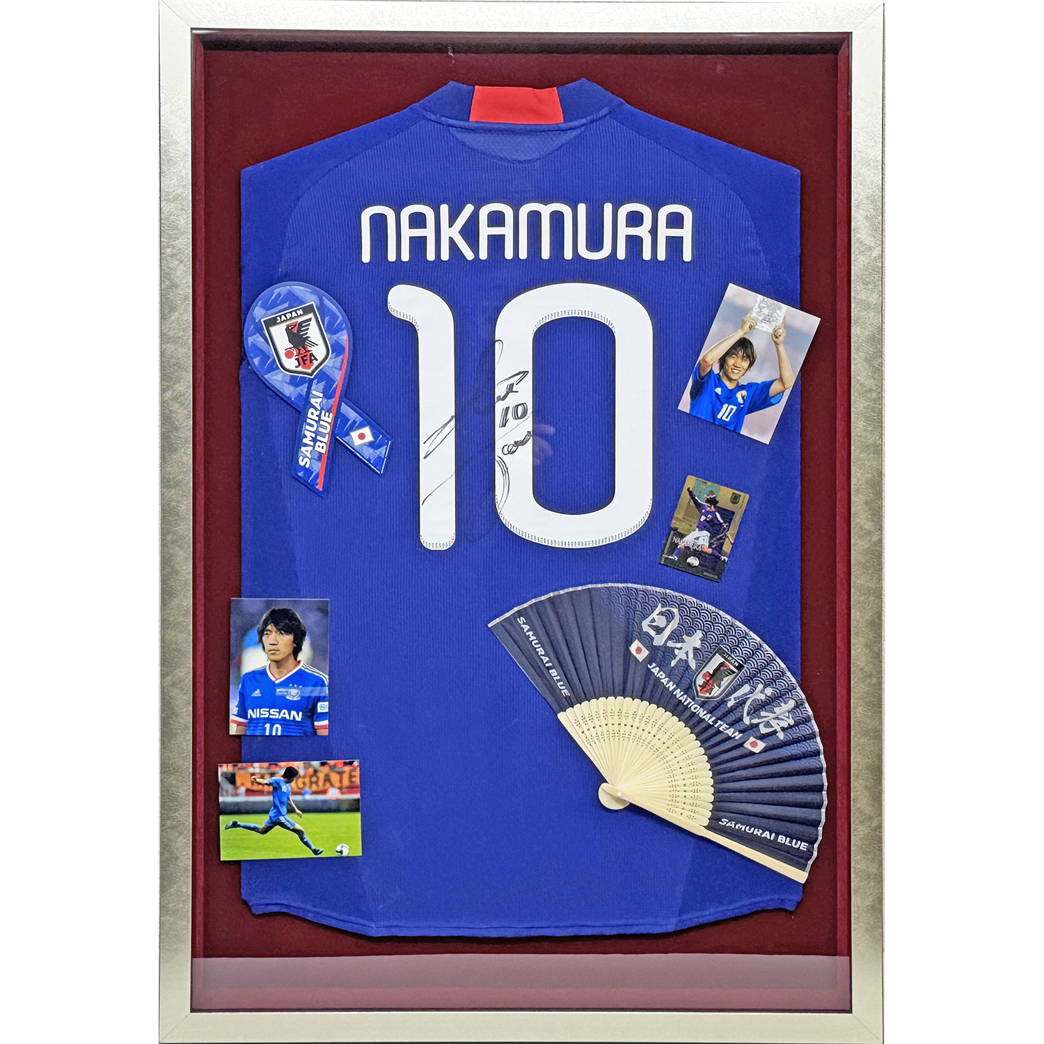 中村俊輔選手 日本代表ユニフォーム