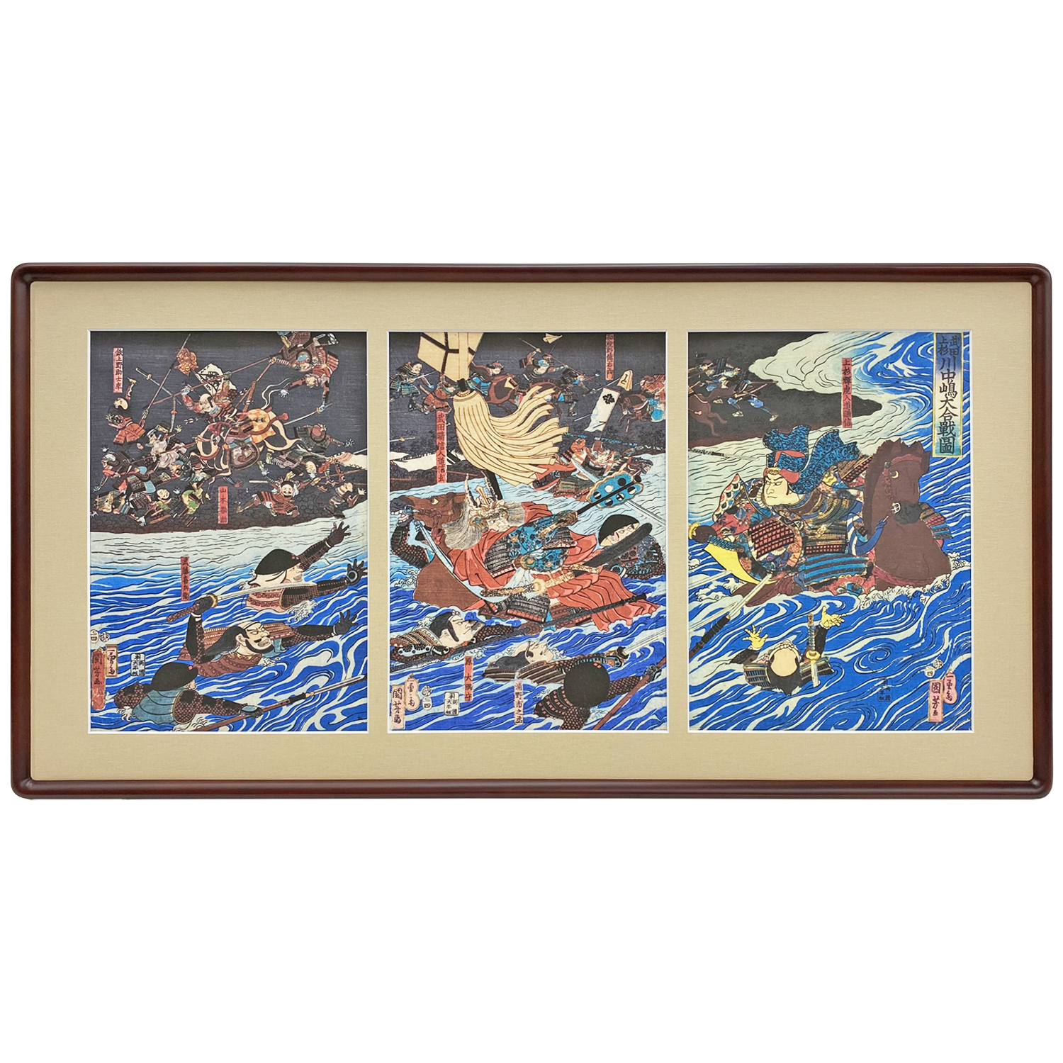 浮世絵3枚続き用 9755