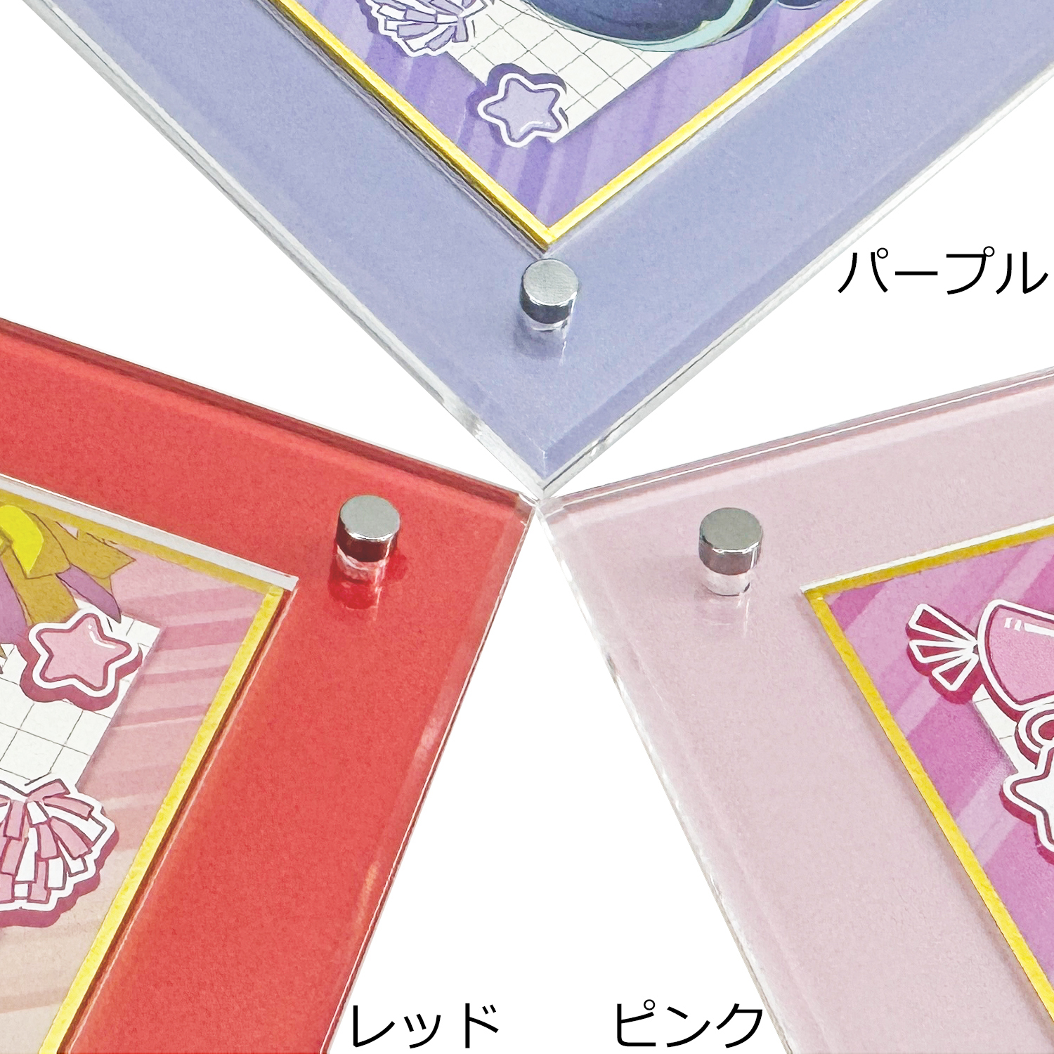 ミニ色紙用アクリル推し額 GT002