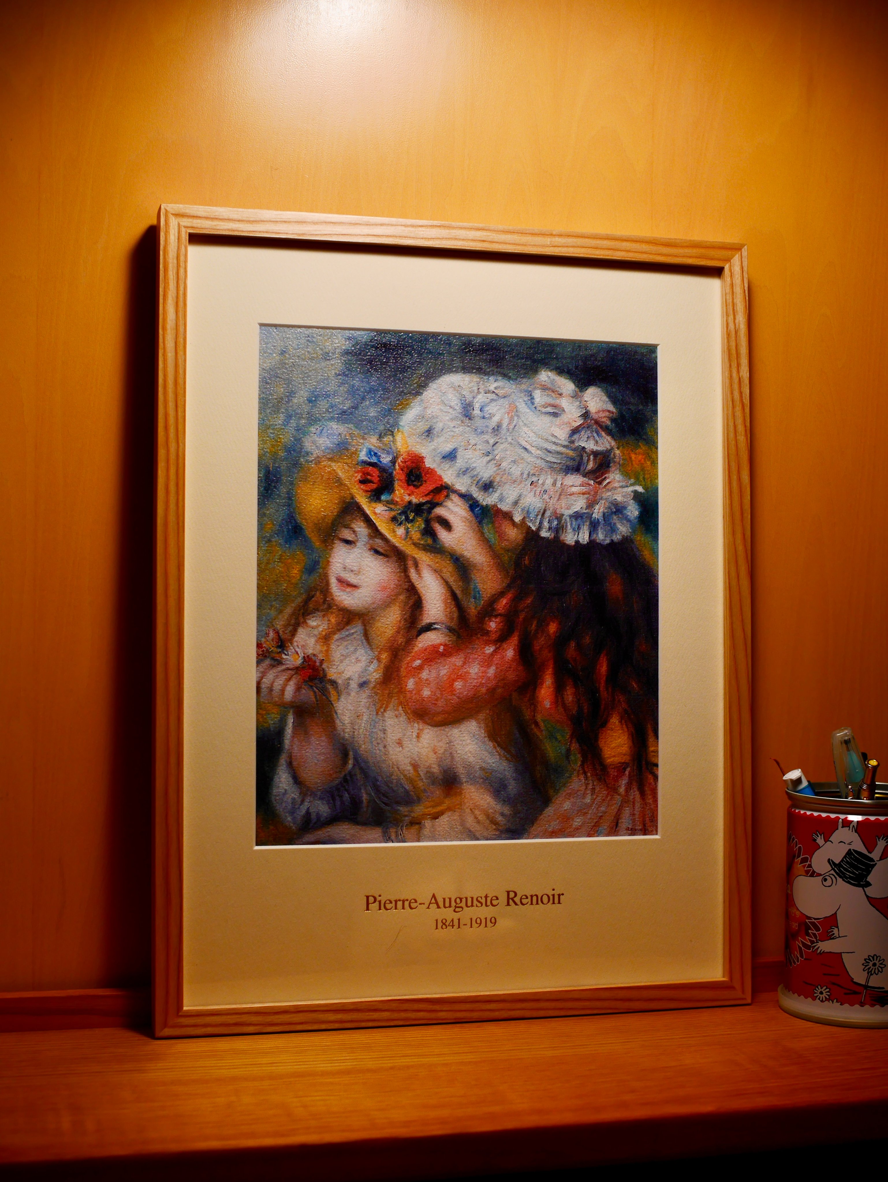 fra-me ルノアール展 複製画パネル えい