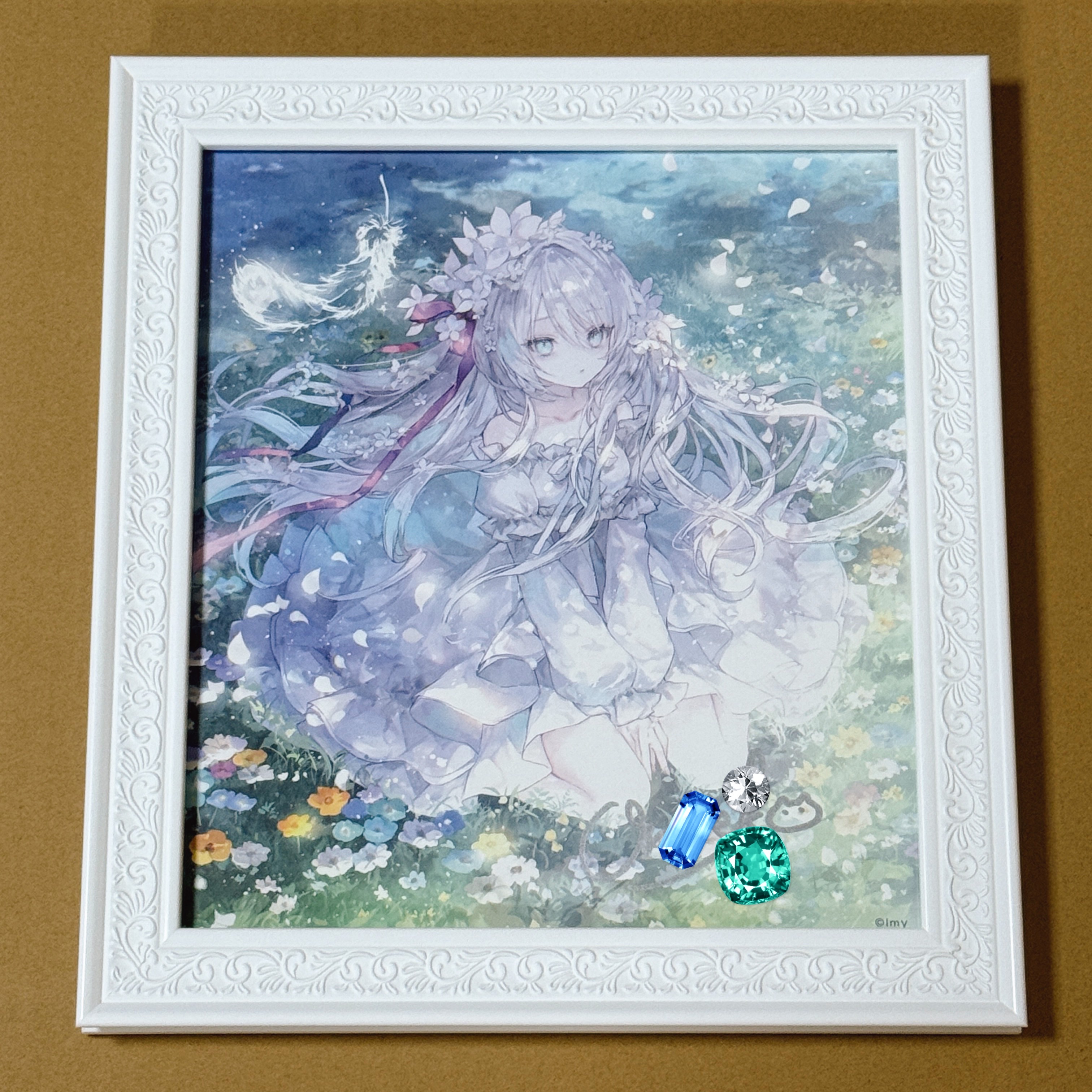 fra-me 上品な白色 美月